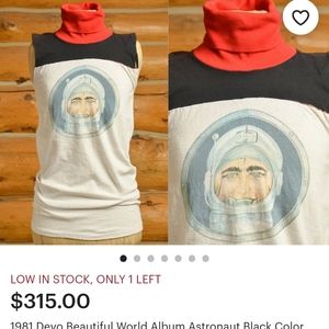 Devo band tour shirt extra rare